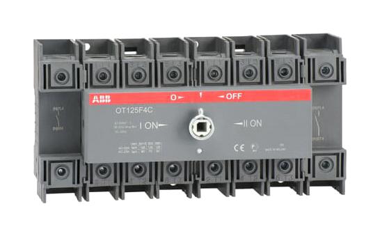 Buy OT125F4C Manual Change-Over Switch Part Number OT125F4C Online