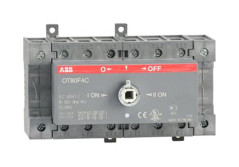 ABB OT80F4C – Reliable Manual Change-Over Switch for Industrial Applications