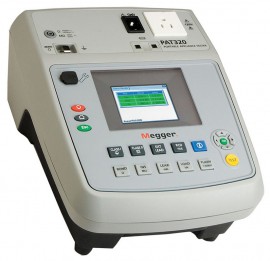 Megger PAT320 – Reliable Electrical Safety Testing for Industrial Applications