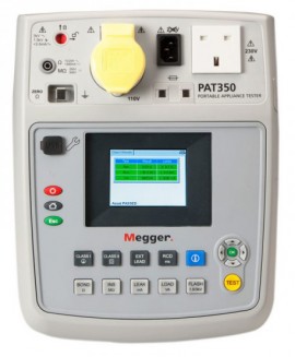 Buy Megger PAT350-UK Portable Appliance Tester with Flash Test Online