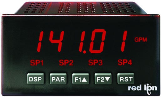 Red Lion Series PAX Lite DC Voltmeters: PAXLVD00