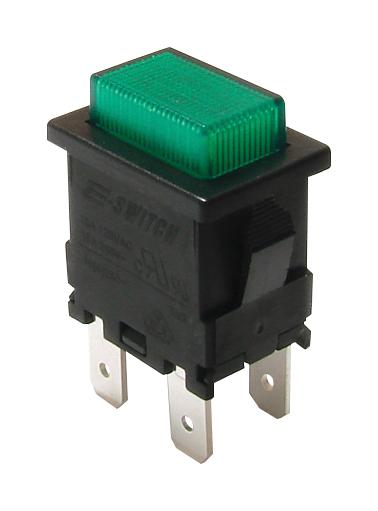 Generic 1973 U–Reliable Illuminated Panel Switch for Industrial Applications