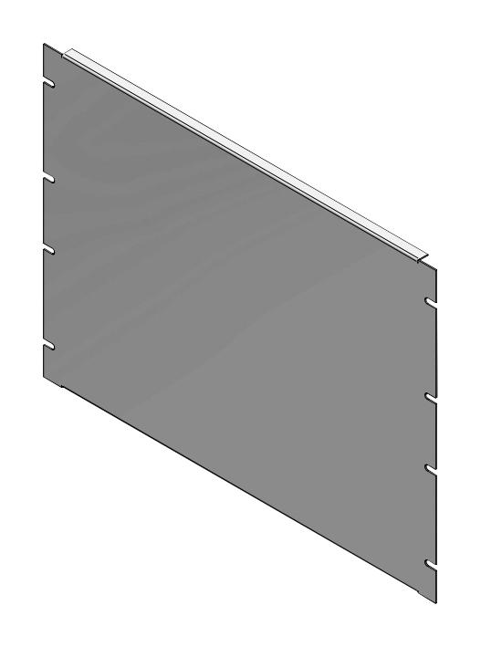 Buy Hammond Formed Steel Rack Panel Part Number PBFS19014LG2 Online