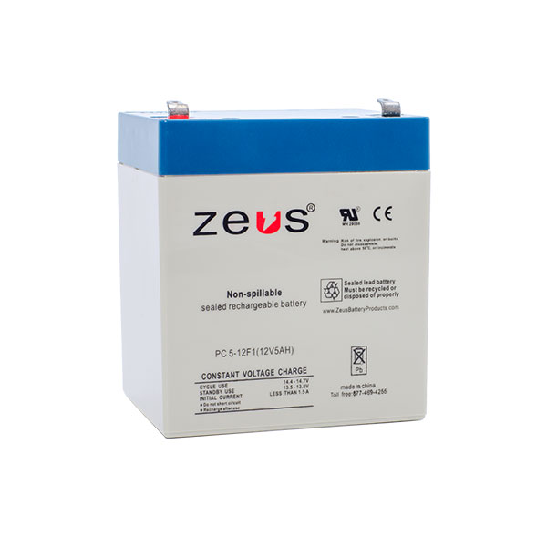 PC5-12F1 ZEUS 12V 5.0AH SLA Battery | myMectronic