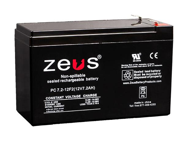 Zeus Series SLA Battery: 12V 7.2AH PC7212F2