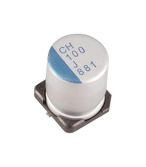 Buy Nichicon Conductive Polymer Aluminum Capacitors Part Number PCH1D331MCL1GS Online