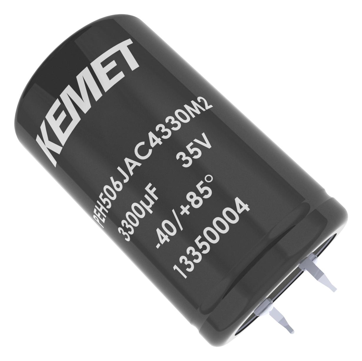 Buy KEMET Aluminum Electrolytic Capacitor Part Number PEH506SBE3470M2 Online