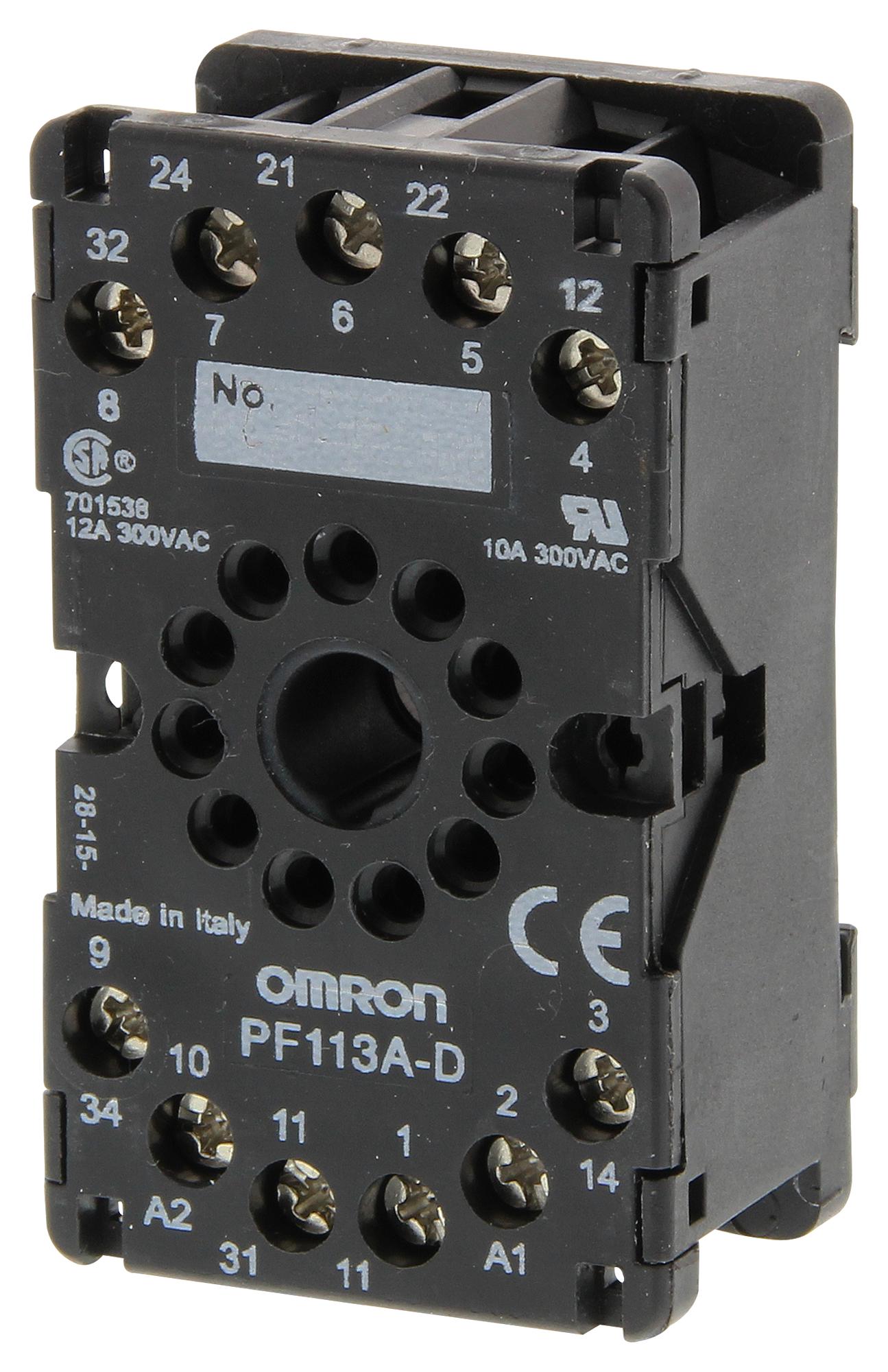 Omron Series MK-S: General-purpose Relay with Latching Levers and Mechanical Indicators