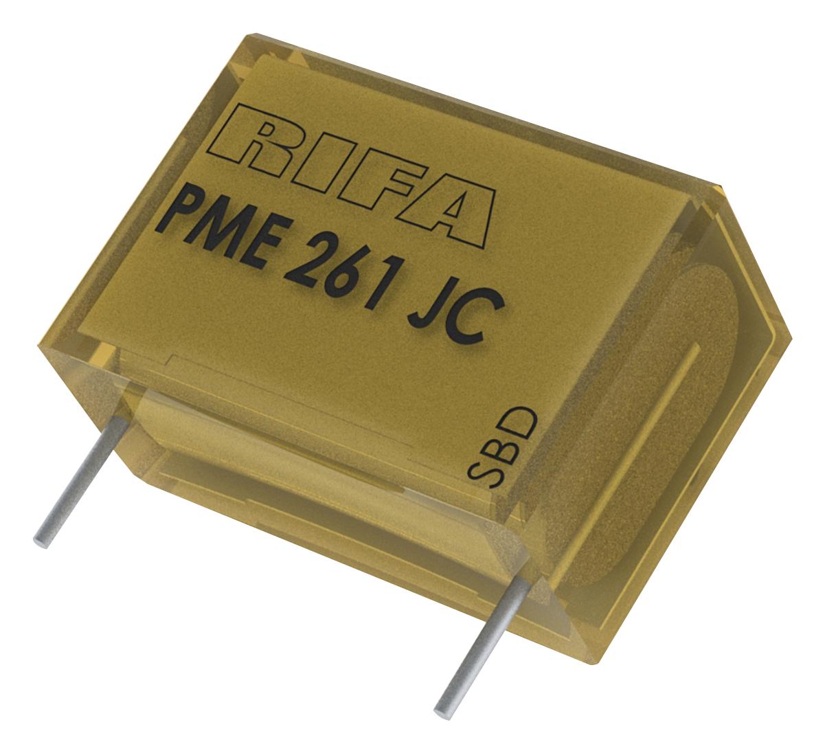 KEMET Series PME261 Capacitor: PME261JC6100KR30