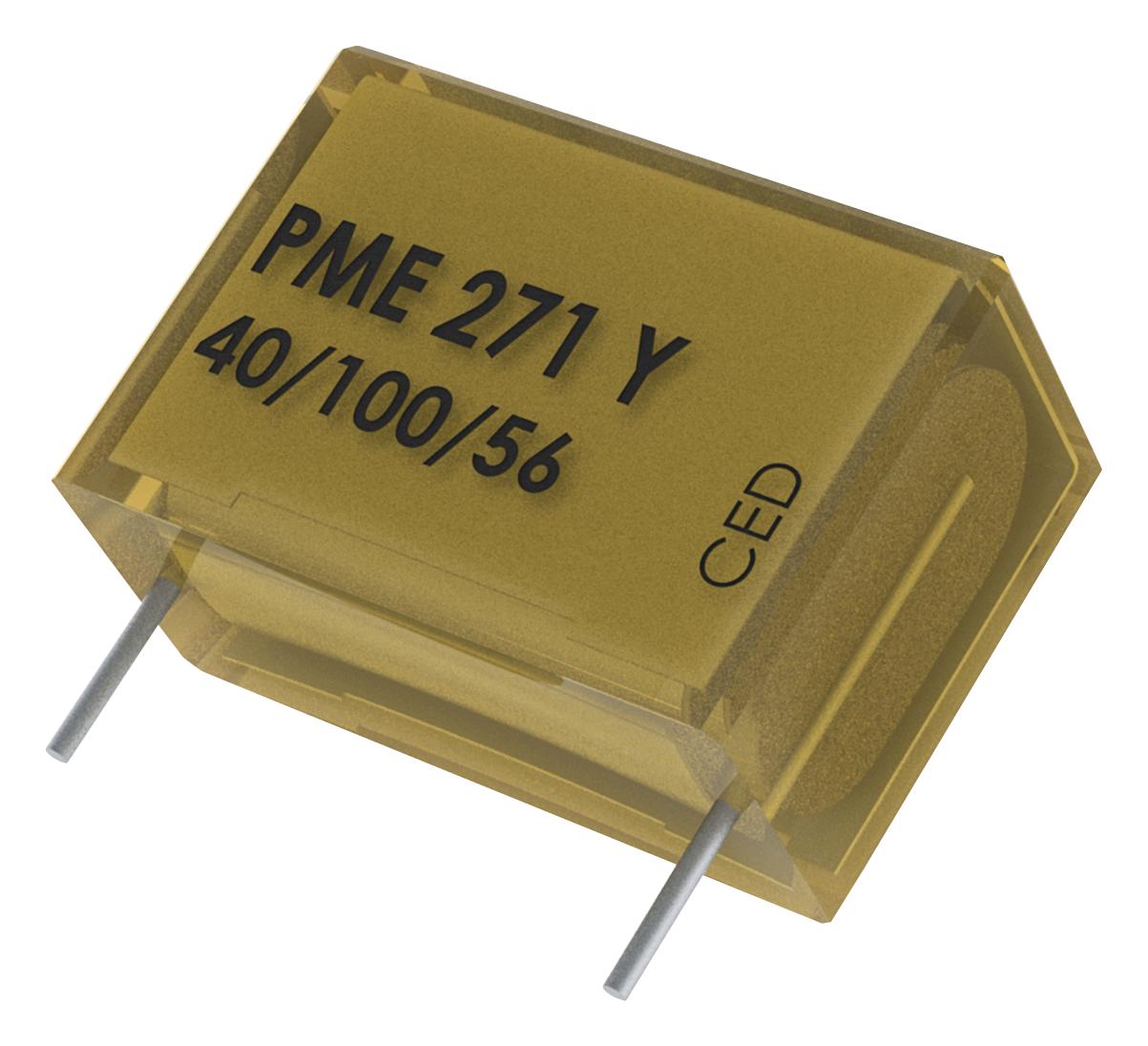 KEMET Series PME271Y/P271 Metallized Paper Capacitor: PME271Y447MR19T0