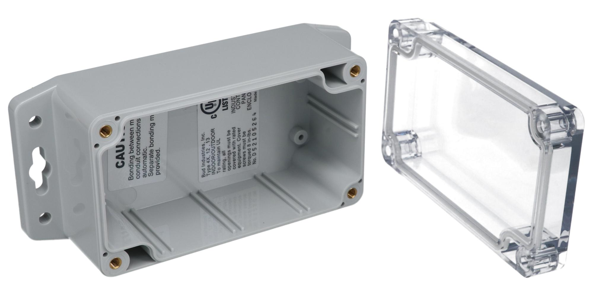 Buy Bud Industries IP68 Enclosure Part Number PN1322ACMB Online