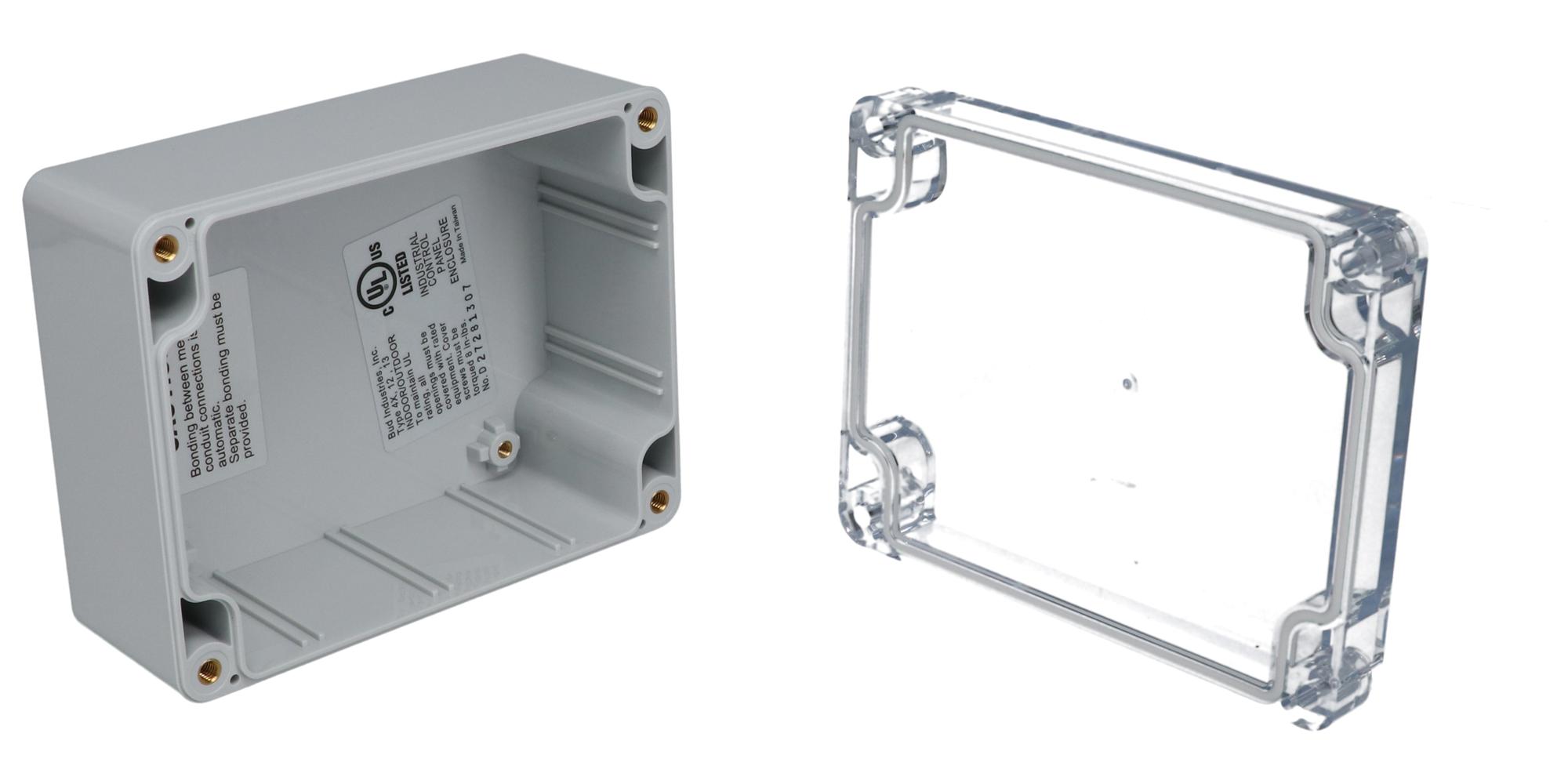 Bud Industries PN1323AC – Reliable IP68 Enclosure for Industrial Applications