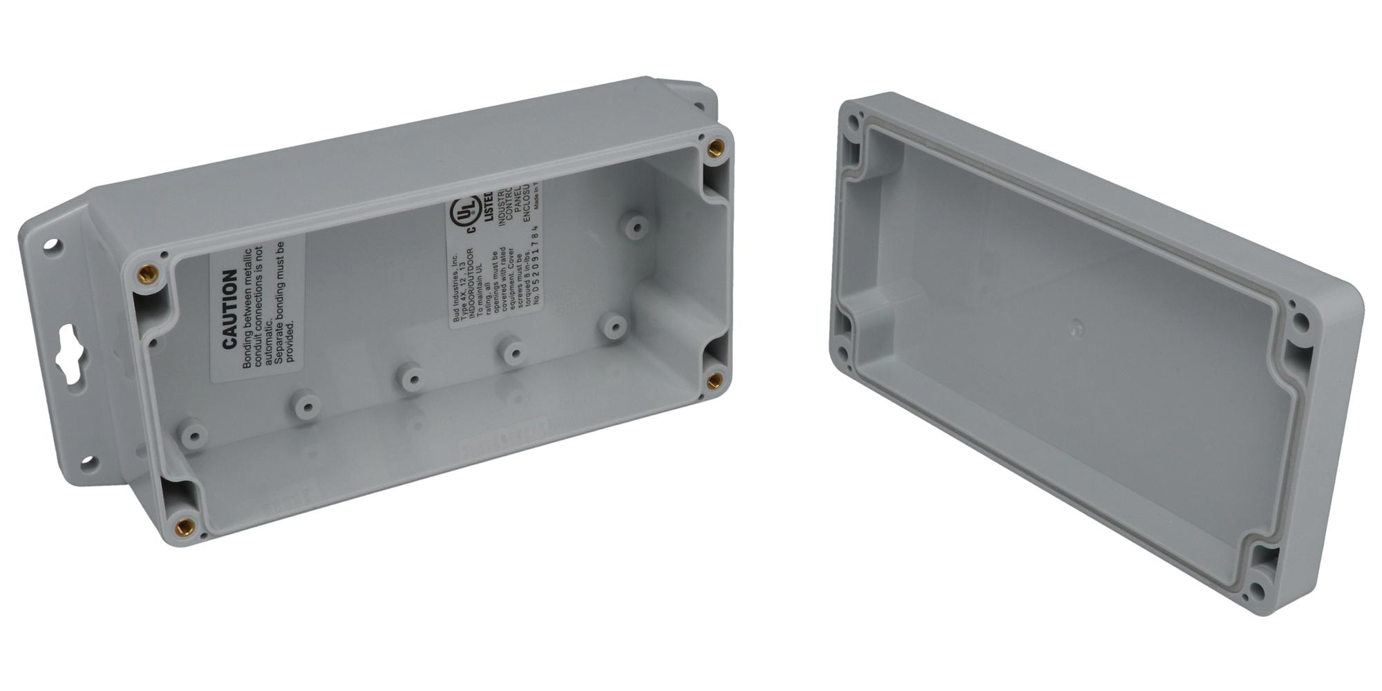 Budind Series PN1332 Enclosure: IP68 Polycarbonate Waterproof Box