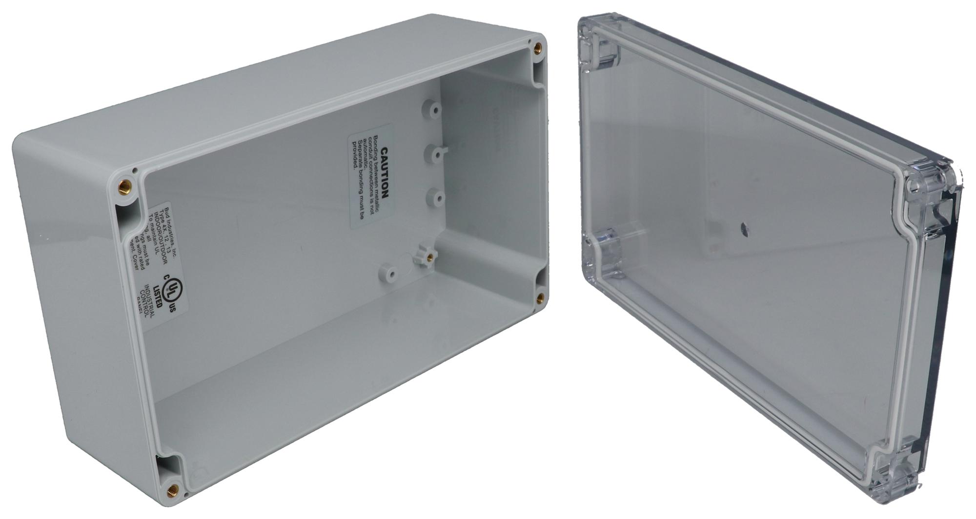 Budind Series PN: Outdoor Enclosure IP68 NEMA 6P Weatherproof Plastic