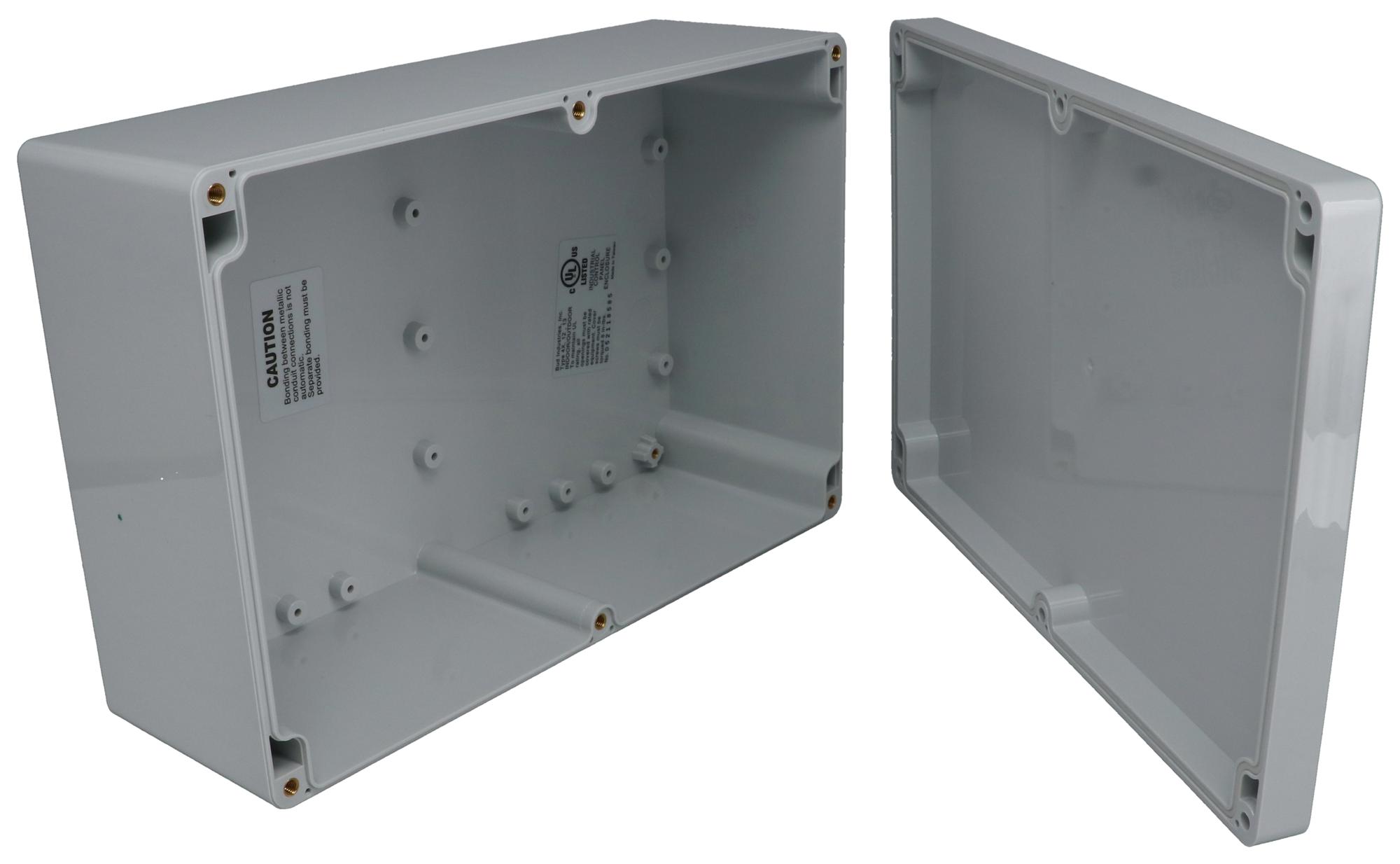 Bud Industries Series PN1340A Enclosure: NEMA 6P/IP68 Rated