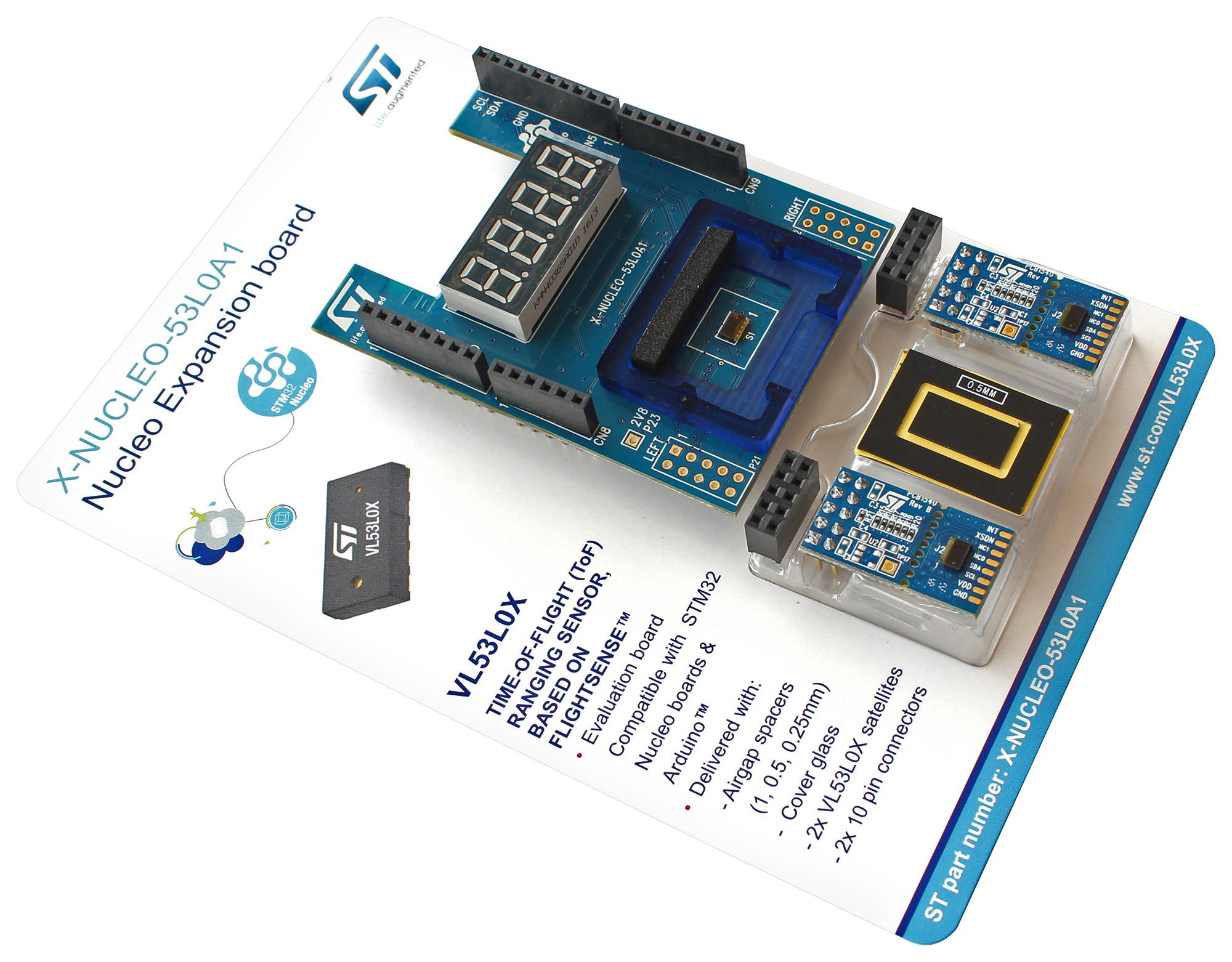 STMicroelectronics P-NUCLEO-53L0A1 – Reliable Distance Measurement for Industrial Applications