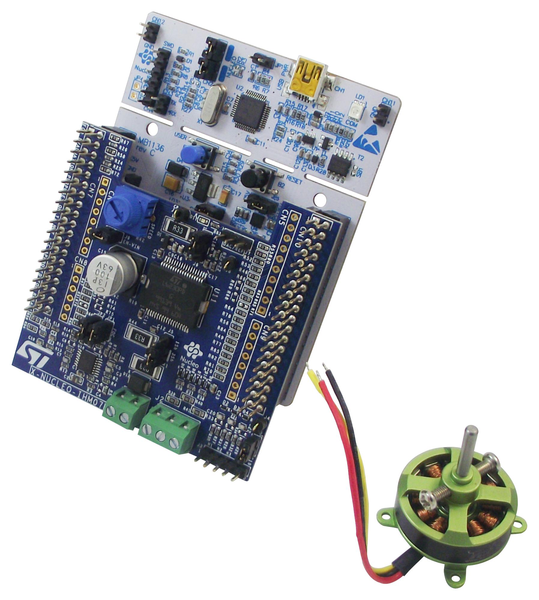 Buy STMicroelectronics Motor Control Kit Part Number PNUCLEOIHM002 Online