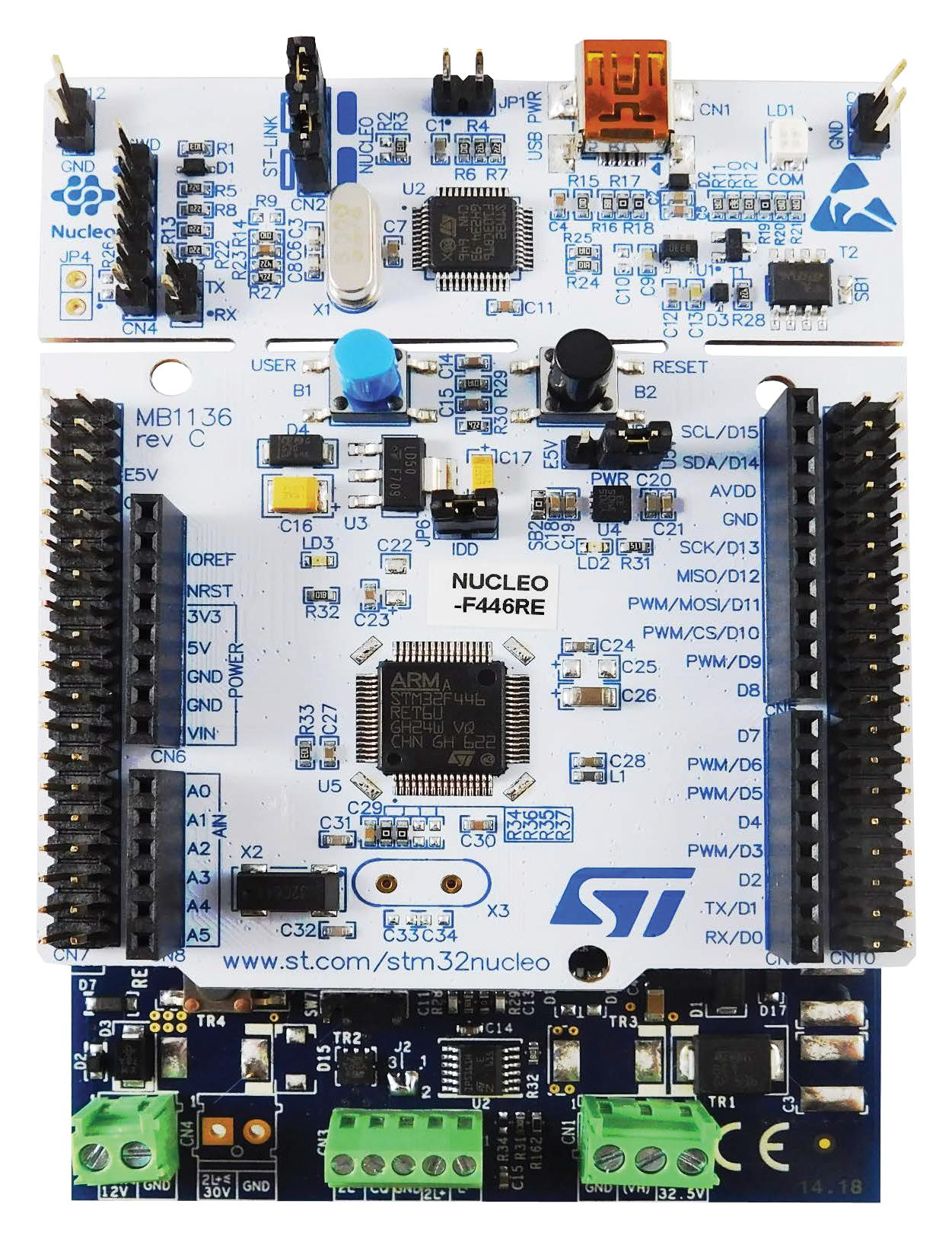 STMicroelectronics Series Nucleo IO-Link Master: PNUCLEOIOM01M1