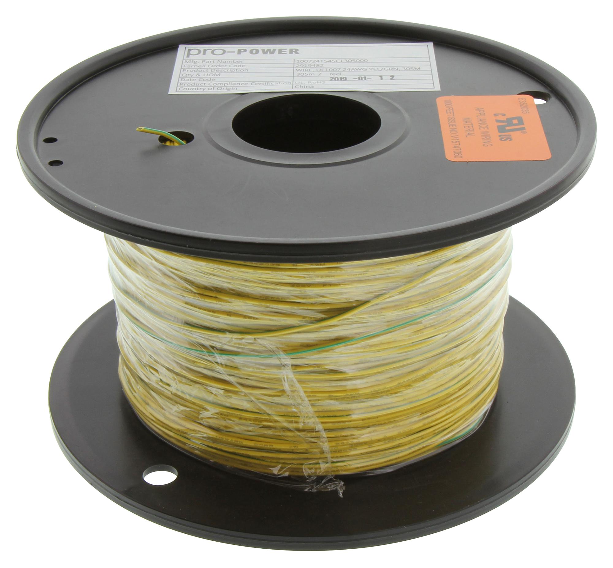 DrO-POWER PP002323 – Reliable Hook-Up Wire for Industrial Applications