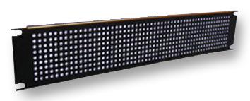 Hammond Series Perforated Steel Rack Panel: PPFS19001BK2