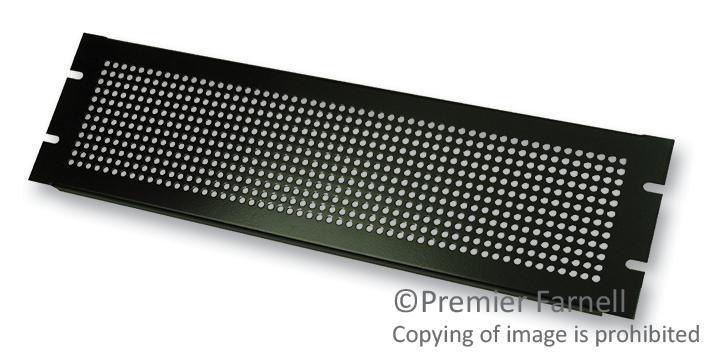 Hammond  PPFS19005BK2 – Reliable Ventilated Steel Rack Panel for Industrial Applications