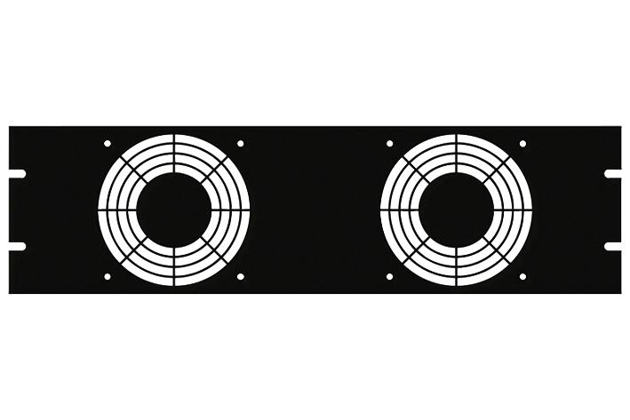 Hammond Series Fan Grill Panel: PPGP191202BK1