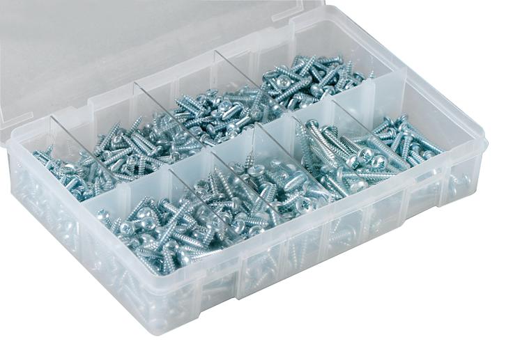 DURATOOL Series Pozi Pan Self Tap Screw Kit: PPST-SP