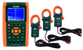 Extech Series PQ Power and Harmonics Analyzer: PQ3470-12