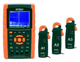 Extech Series PQ Power and Harmonics Analyzer: PQ3470-2