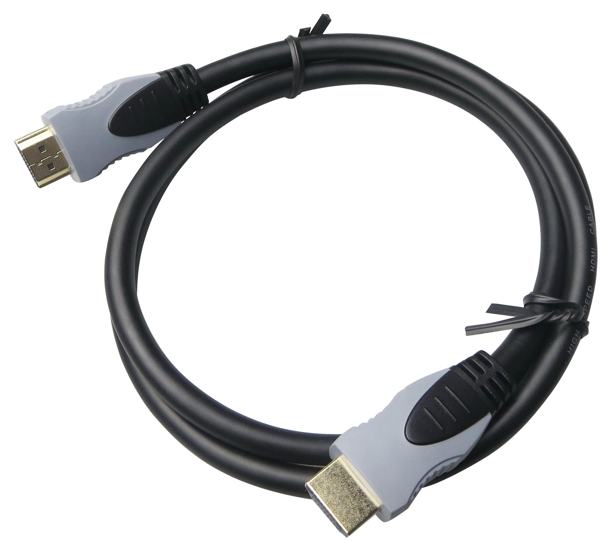 Multicomp PRO 030AWG HDMI Type A to Type A Plug Cable – Reliable HDMI for Industrial Applications