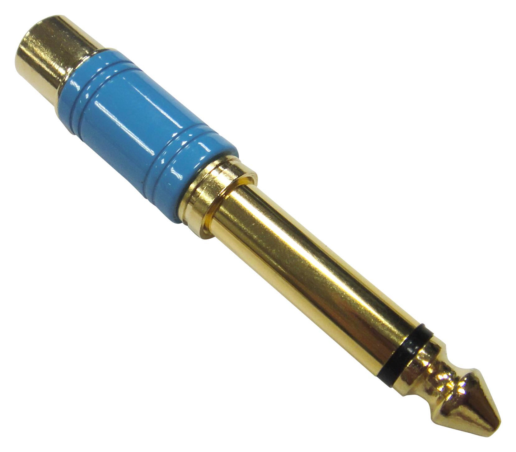 Multicomp Series Audio Adapter: 1/4 Inch Mono Plug to RCA Jack PS000034