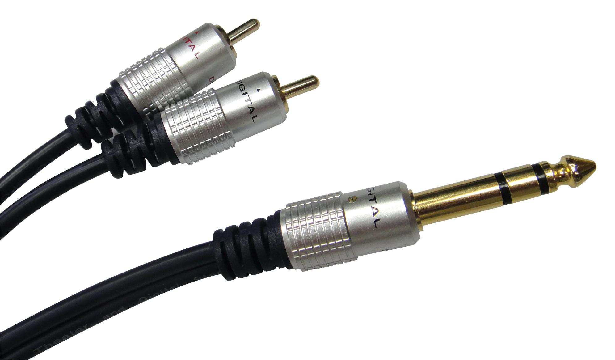 Multicomp 6.3mm Stereo Plug – Reliable Audio Connectivity for Industrial Applications