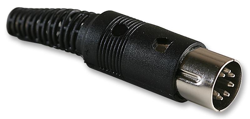 Multicomp Series DIN Plug with Plastic Handle: PS000055