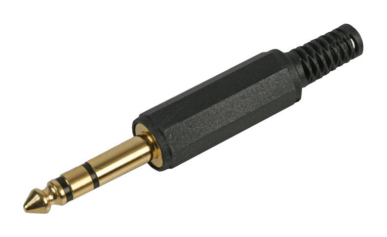 Multicomp 1223 – Reliable 6.35mm Stereo Plug for Industrial Applications