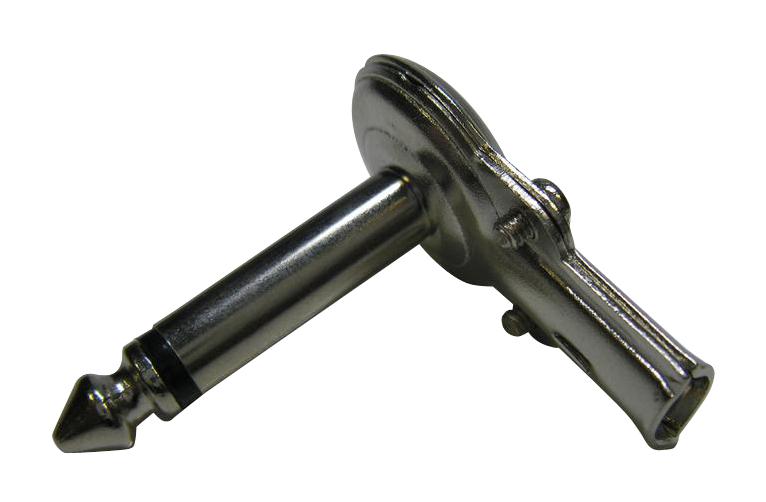 Multicomp Series Audio Connectors: Right Angle 6.35mm Mono Plug PS000126