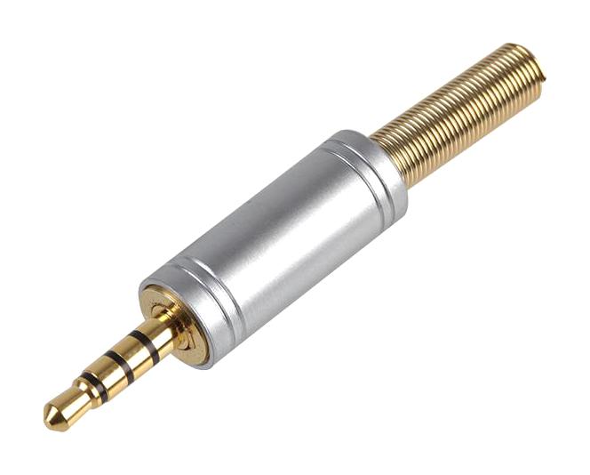 Buy multicomp 3.5mm 4P Plug with Strain Relief Part Number PS000132 Online