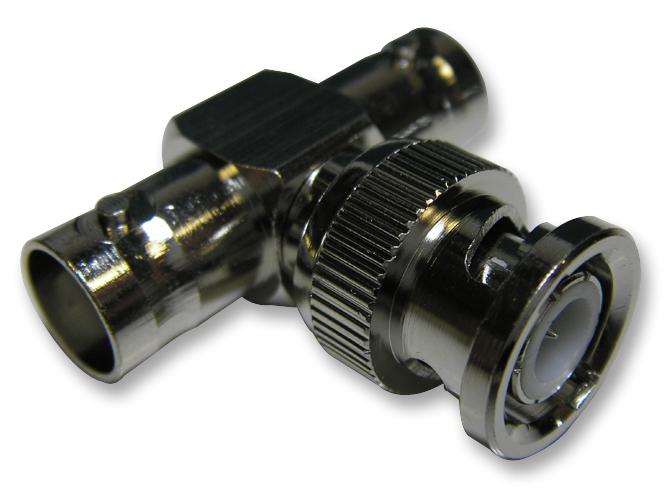 Multicomp BNC Plug to BNC Double Receptacle – Reliable RF T-Adaptor for Industrial Applications