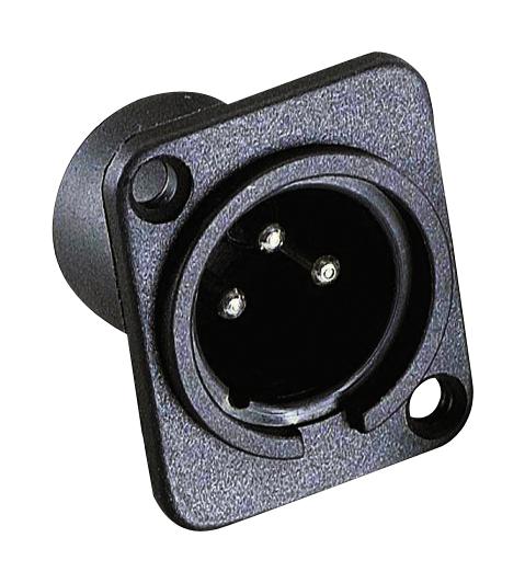 Multicomp 212 – Reliable XLR Chassis Connector for Industrial Applications