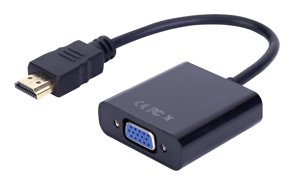 Buy Multicomp HDMI Plug to VGA Receptacle Adaptor Part Number PS000246 Online