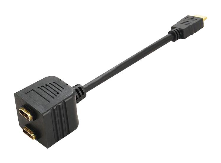 Multicomp HDMI Plug to HDMI Receptacle – Reliable HDMI Adaptors for Industrial Applications