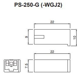 Buy JST PS Series Part Number PS250G Online