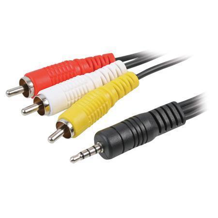 Multicomp Series 3.5mm 4 Pole Audio Video Cable: PSG00667