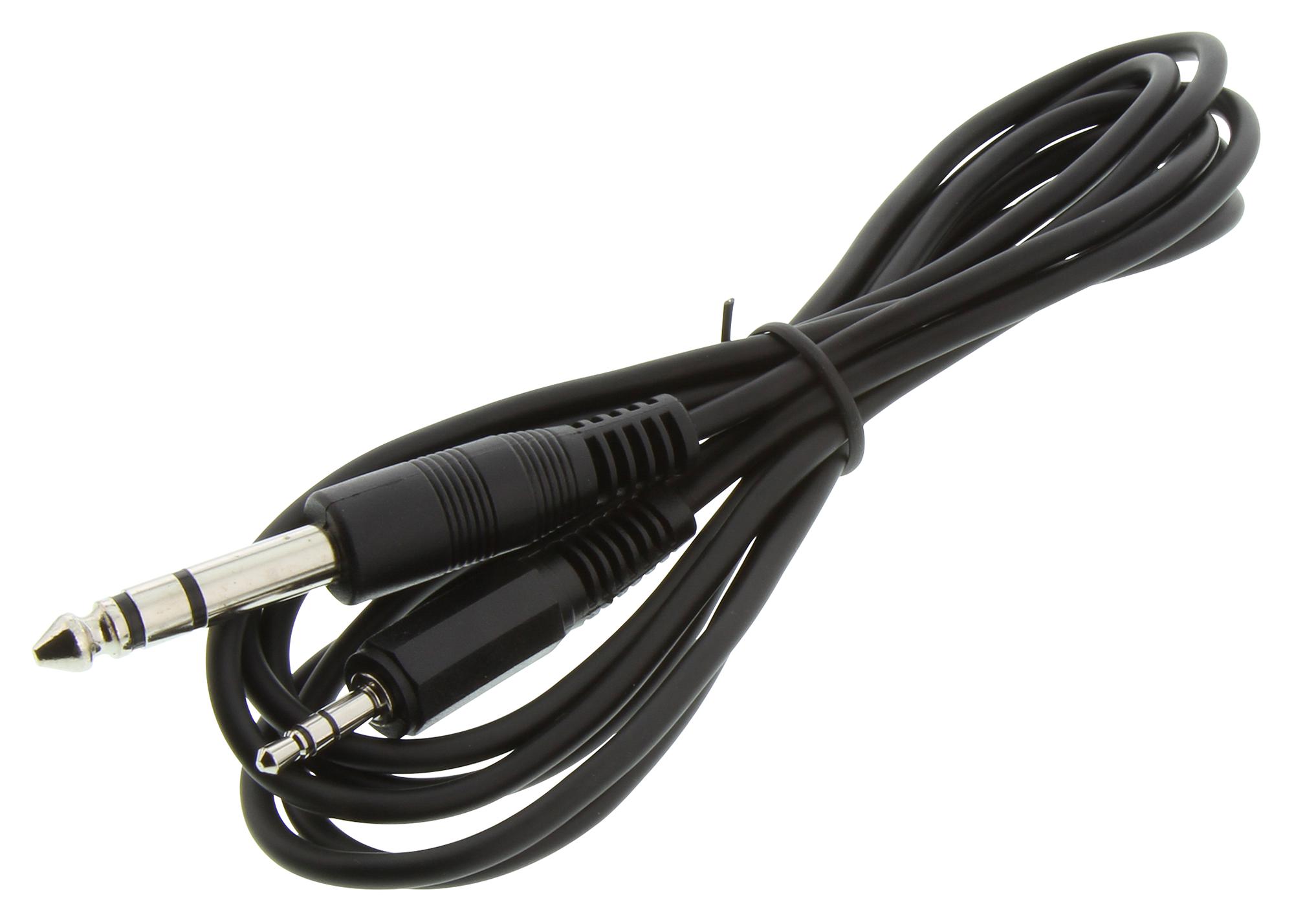MultiComp Series 3.5mm to 6.3mm Stereo Audio Cable: PSG03423