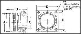 Amphenol PT00E10-6S U+2013 Reliable MIL-DTL-26482 Series 1 Connector for Industrial Applications
