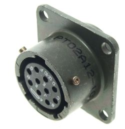Amphenol Series MIL-C-26482 Connector: PT02A1210SX