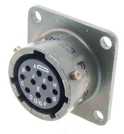 Amphenol Series MIL-C-26482 Solder Connector: PT02A1210S