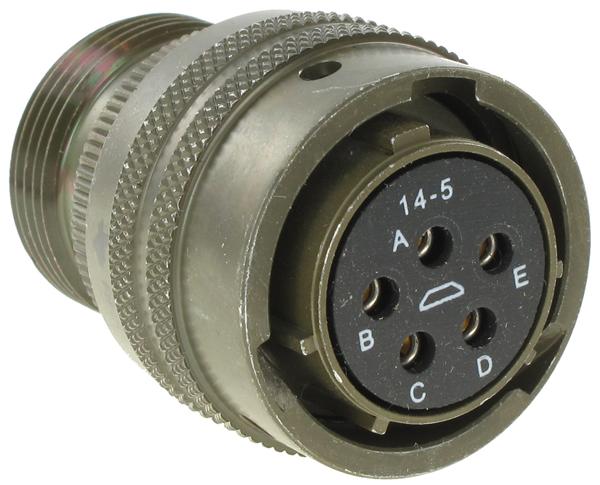 Amphenol Series MIL-C-26482 Circular Connector: PT06A145S