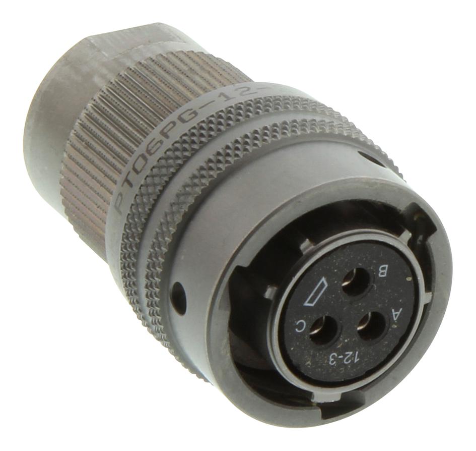 Amphenol Series PT: Miniature Cylindrical Connectors PartNumber PT06PG123S072