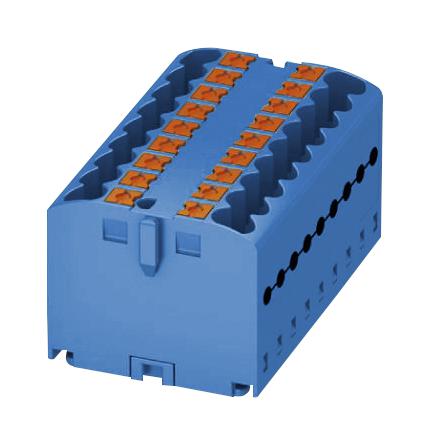 Phoenix Contact Series PTFIX Distribution Block: PTFIX 18X2,5 BU
