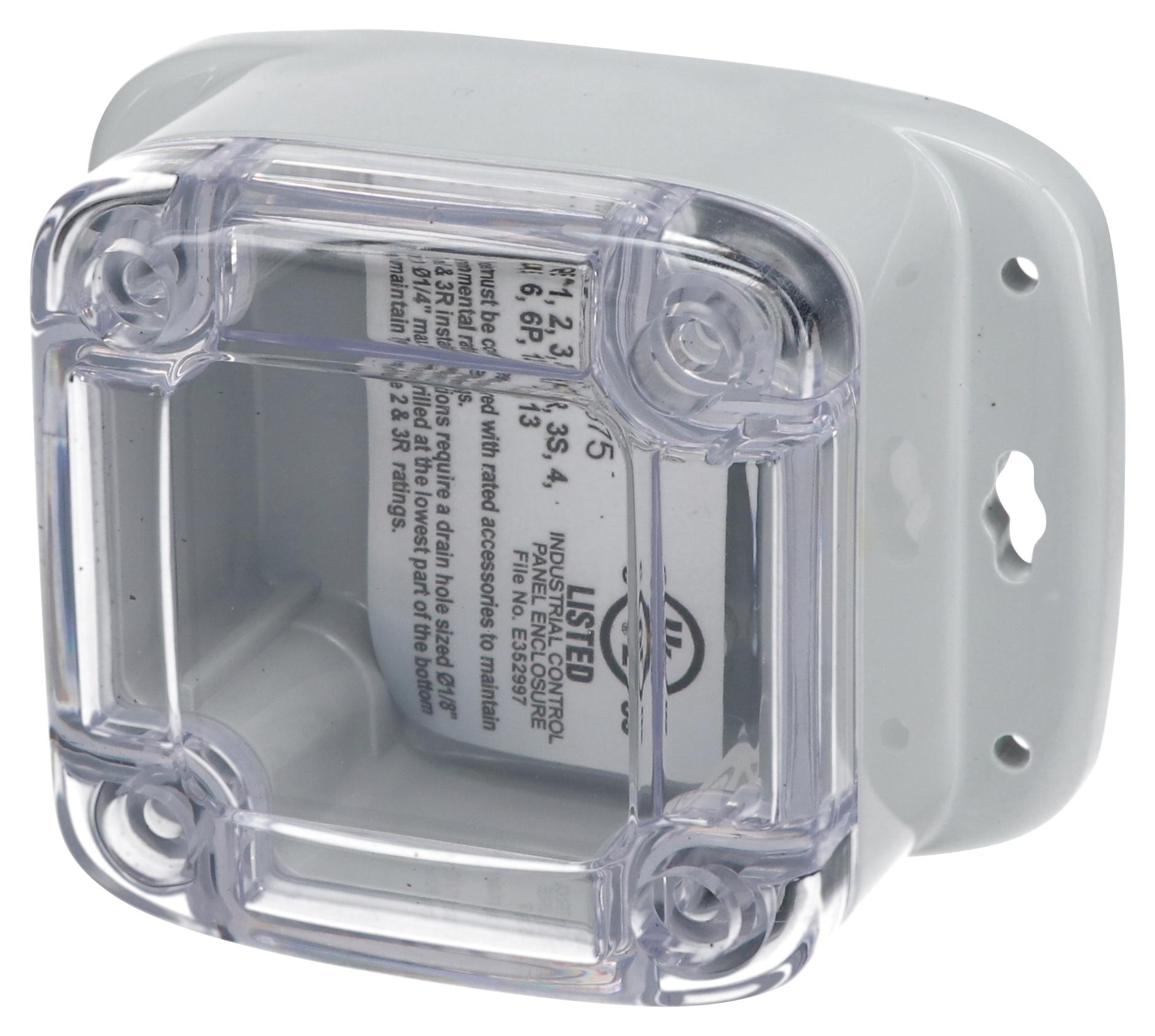 Bud Industries PU16532 U–2013 Reliable Waterproof Enclosure for Industrial Applications
